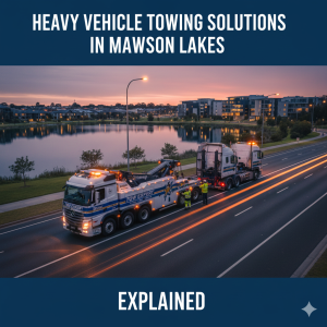 Heavy Vehicle Towing Solutions in Mawson Lakes Explained