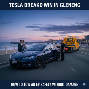 Tesla Breakdown in Glenelg: How to Tow an EV Safely Without Damage