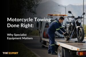 Motorcycle Towing Done Right: Why Specialist Equipment Matters